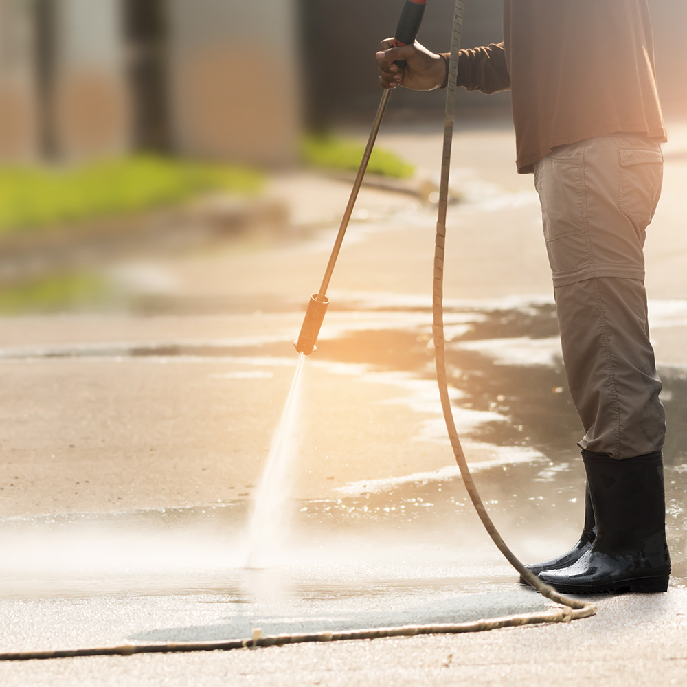 Window Wizards LLC driveway cleaning